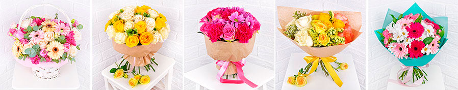 Букеты с доставкой в Электростали от Гранд-Флора